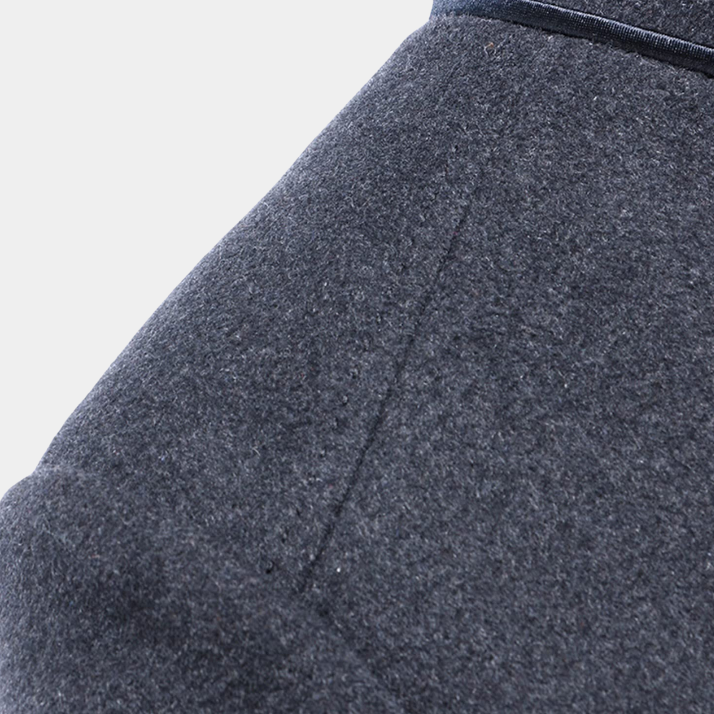 Gentle Class | Men's Wool Fur Collar Winter Coat