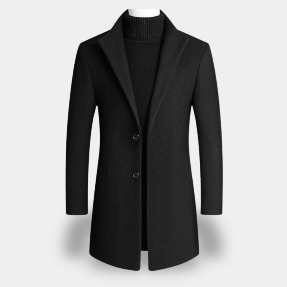 Gentle Class | Men's Classic Slim Long Winter Coat